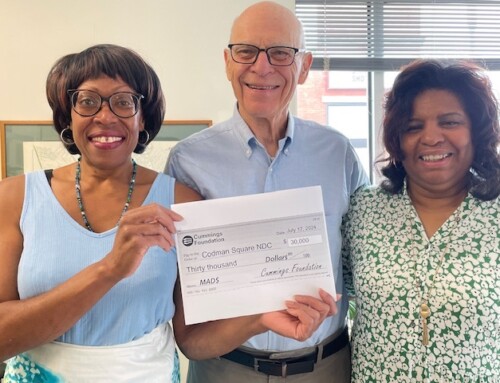 CSNDC Receives “Surprise” $30,000 Grant from Cummings Foundation
