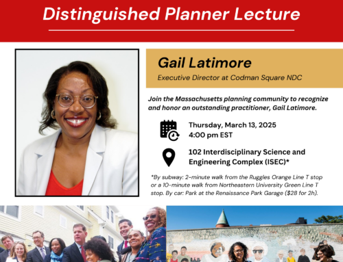 CSNDC’s Gail Latimore To Be Recognized by Massachusetts Planning Community